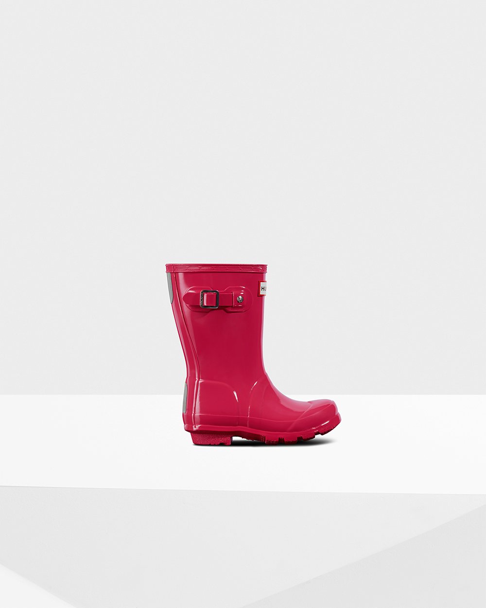 Hunter Niños Original Little Gloss - Botas de Lluvia Rosas - 293-WTESKI